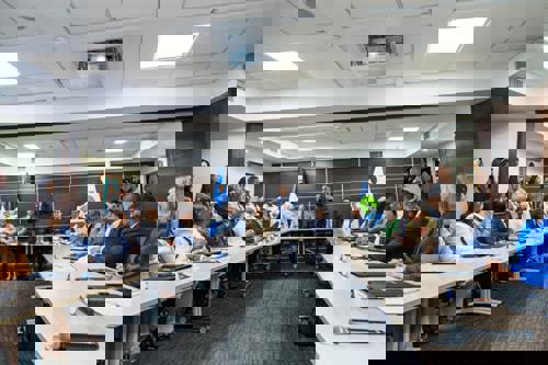 Un paso histórico hacia la modernización aduanera: Nelson Arroyo preside la 1.ª reunión del Comité Nacional de Gestión de Riesgo en Materia de Comercio de Bienes